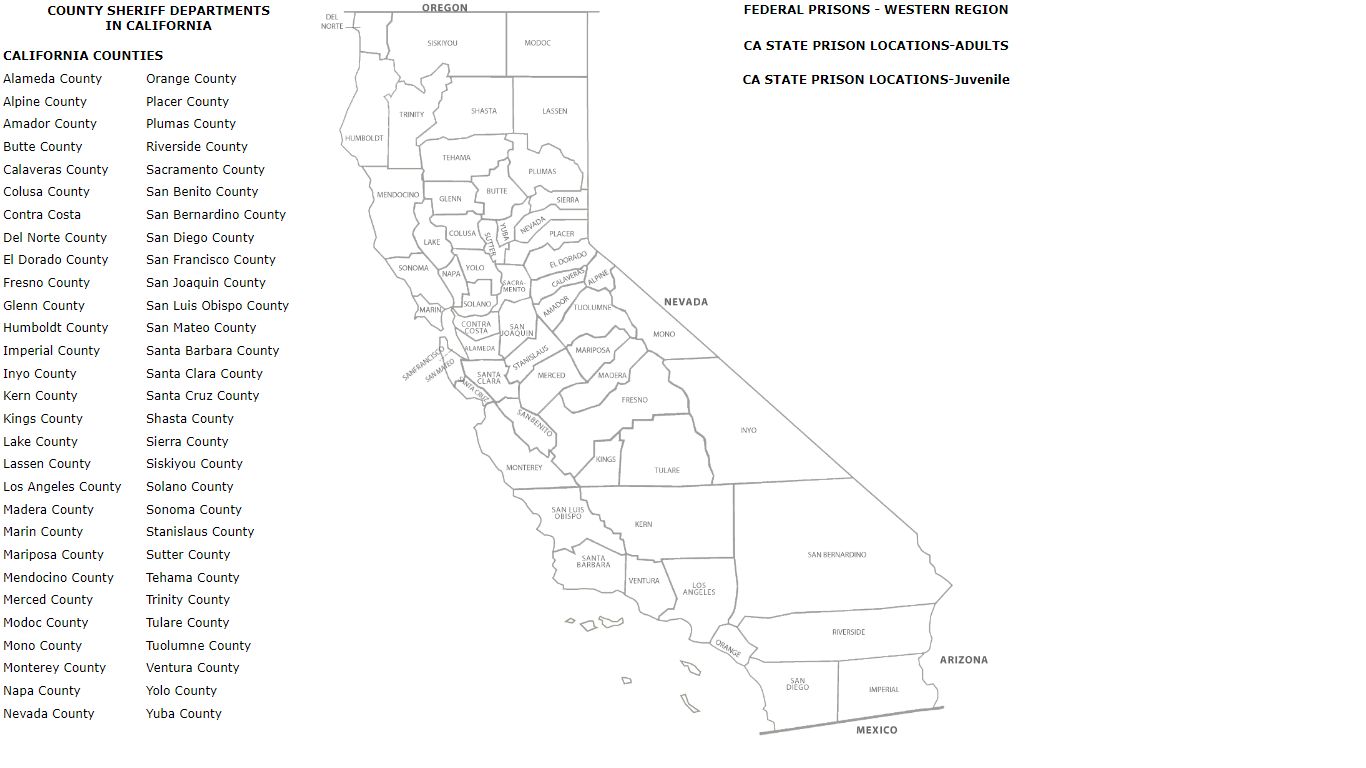 Jails and Prisons in CA - Los Angeles County Sheriff's Department